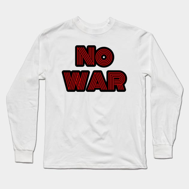 World war 3 Long Sleeve T-Shirt by Manafff